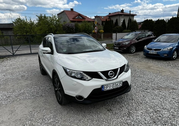 Nissan Qashqai cena 61900 przebieg: 155000, rok produkcji 2016 z Jastrowie małe 781